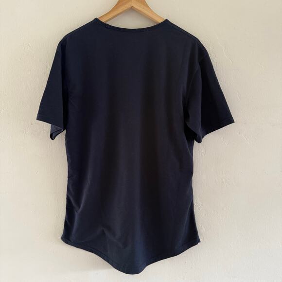 BYLT Basics T Shirts Lot of 2 Drop Cut Men's Size Medium Blue And Black - Picture 10 of 12